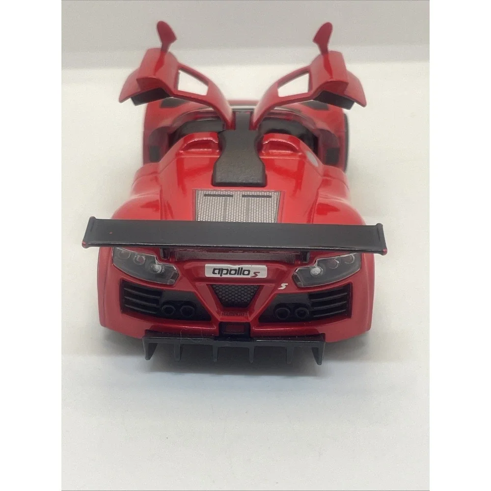 Red 2010‎ Gumpert Apollo Sport KT5356 5'in L-2.5in wide Kinsmart Car